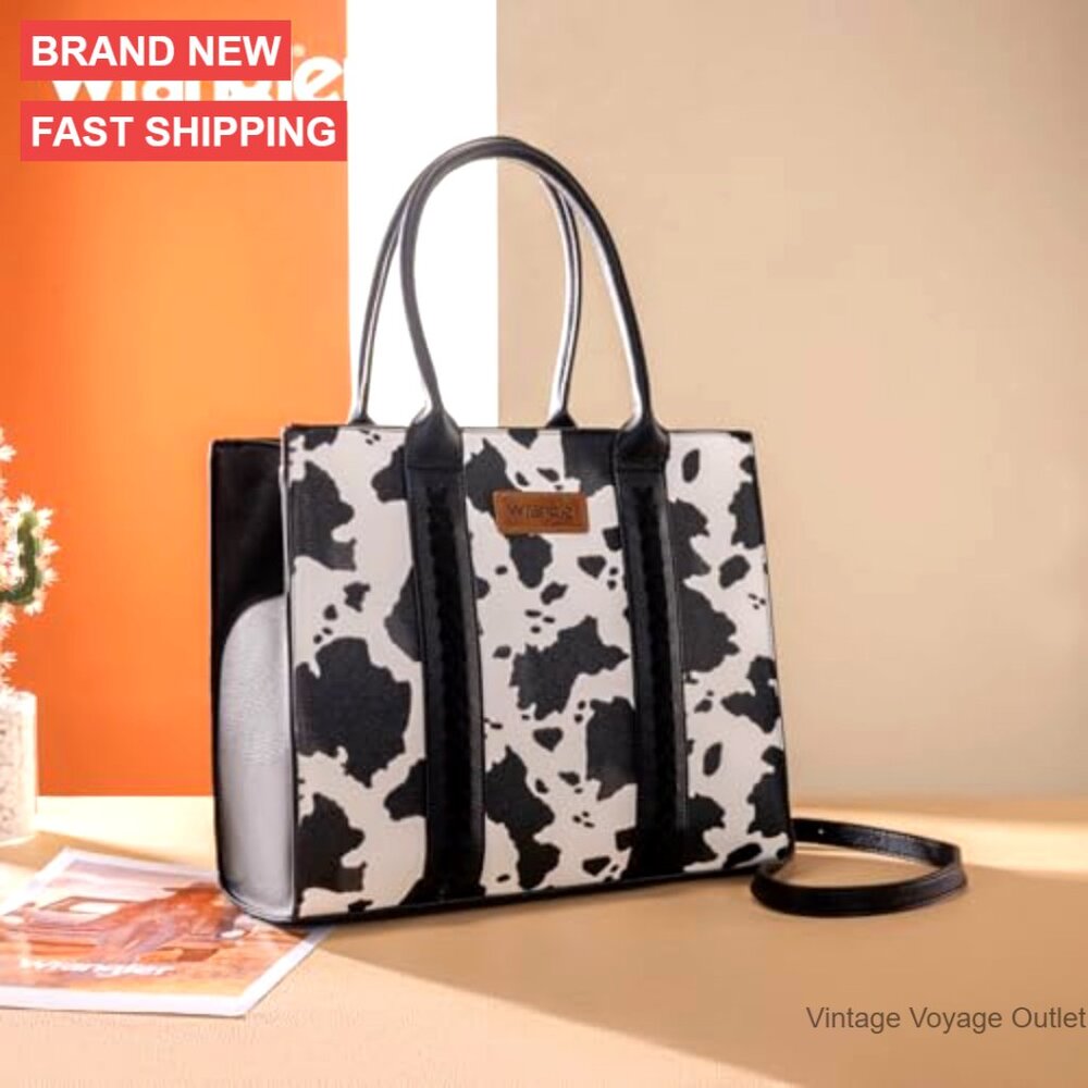 Large Vegan Leather Tote Bag with Adjustable Strap for Work Essentials - Picture 3 of 7